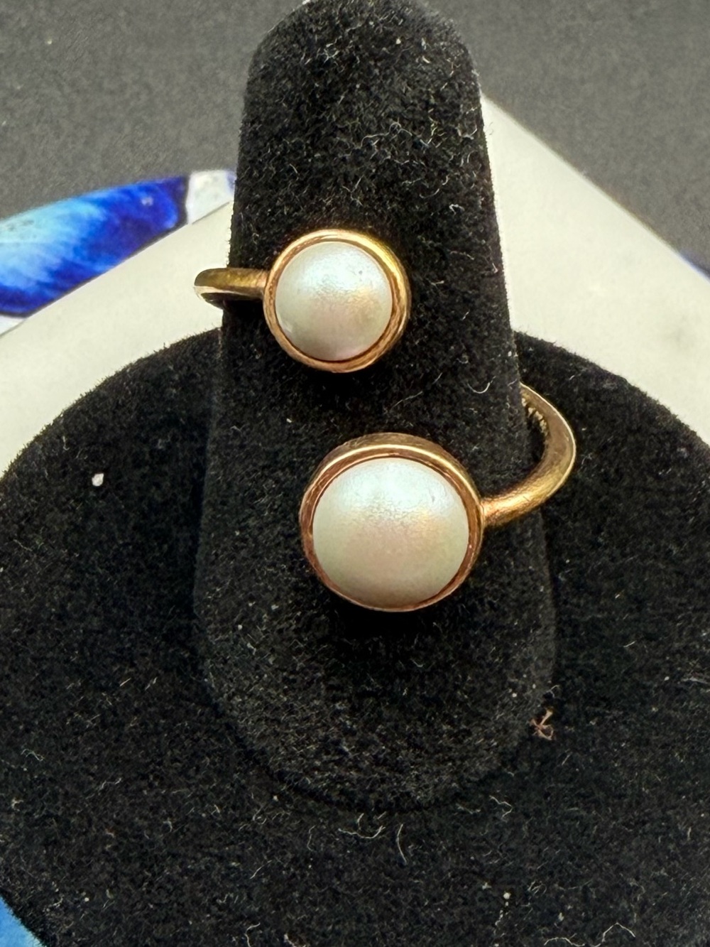 Alex and Ani wrap ring Sultry Pearl Adjustable Ring #833 Appx size 7.5